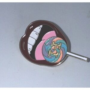 Hat Club Sugar Shack 2.0 Catty‎ Cane Pin New Era Lollipop Red Lips